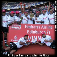 Edinburgh 7s Fiji Plate Winners